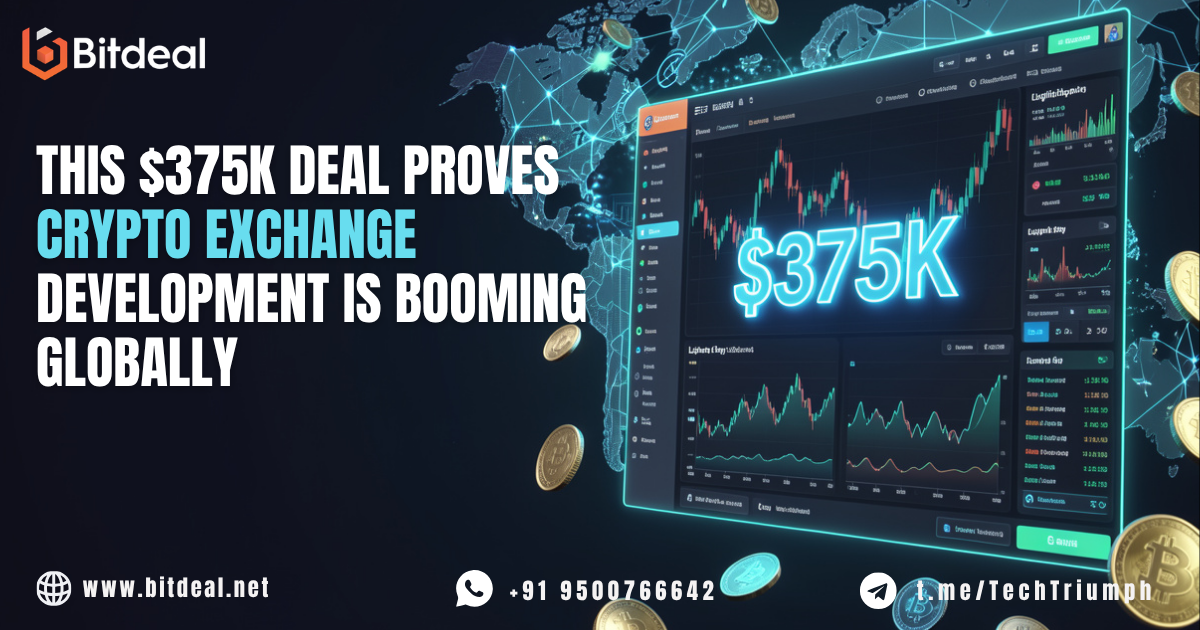 This $375K Deal Proves Crypto Exchange Development Is Booming Globally