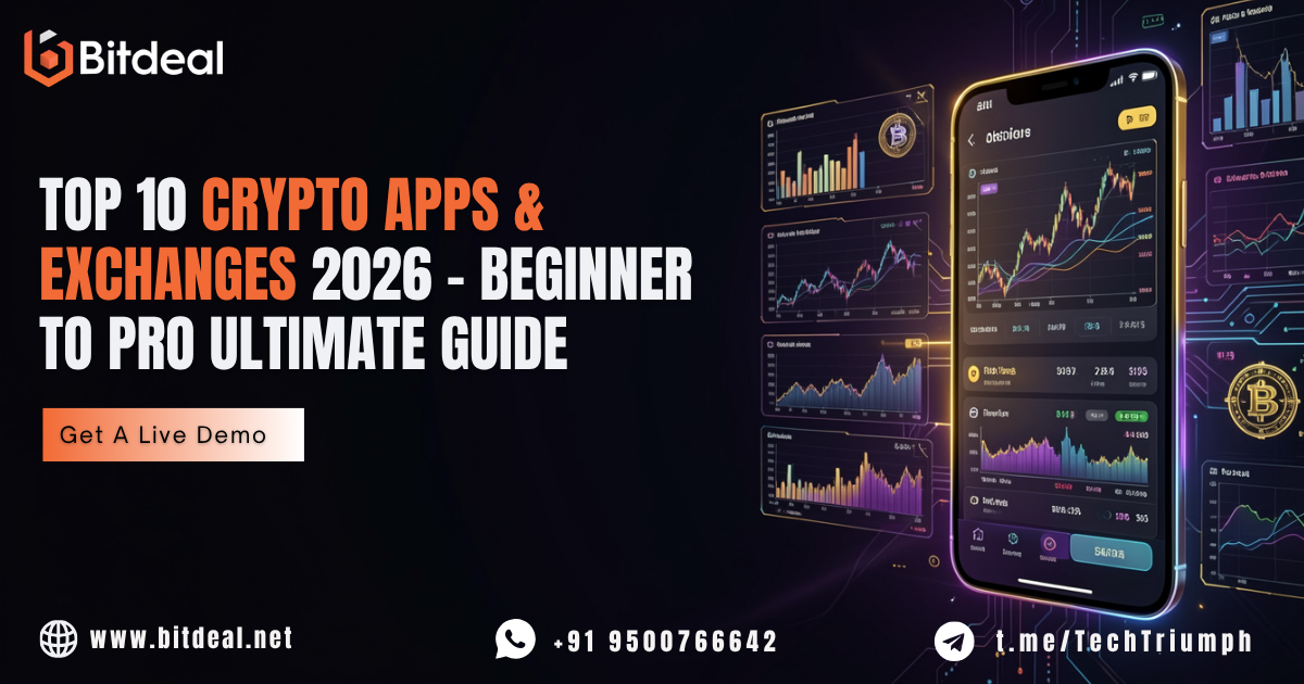 Top 10 Crypto Apps & Exchanges 2026 — Beginner to Pro Ultimate Guide