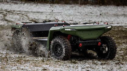 Ukrainekrieg: Abfangdrohnen und Bodenfahrzeuge von deutschen Start-ups