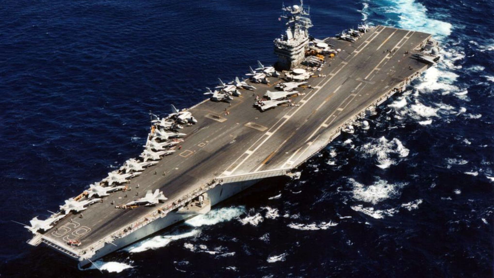 US’ 100,000-ton nuclear-powered warship returns to fleet after 15-month overhaul