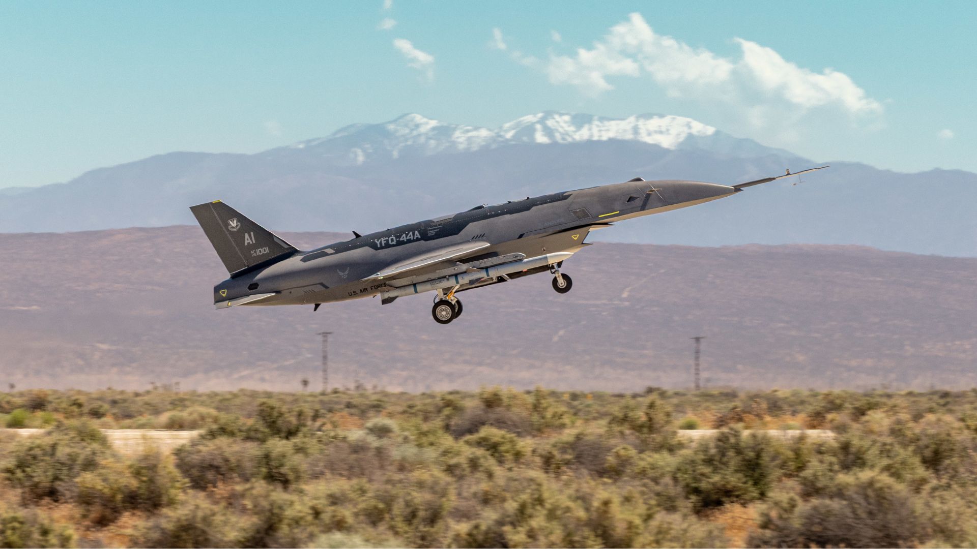 US Air Force tests Anduril semiautonomous combat jet drone without direct pilot control