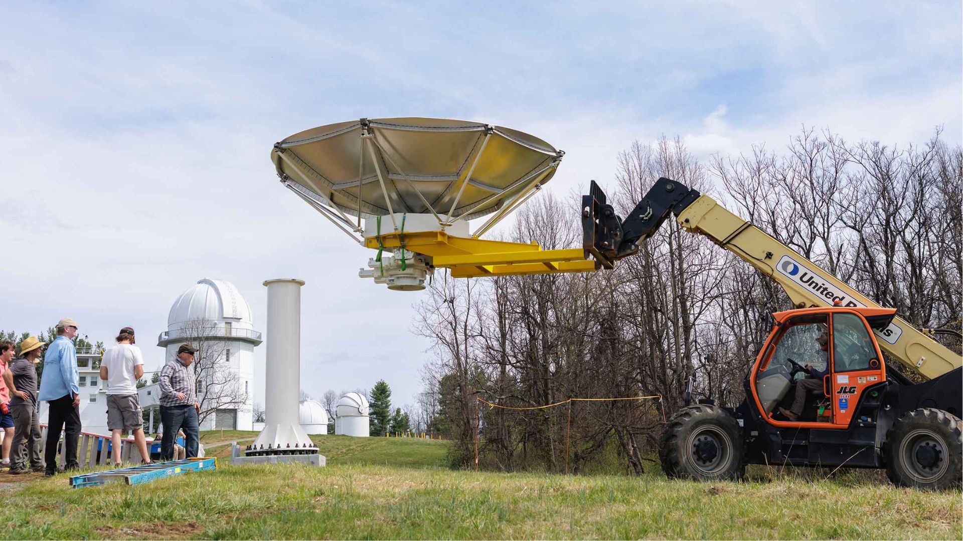 US astronomers get new 5,000-pound heavy telescope to search for dark matter