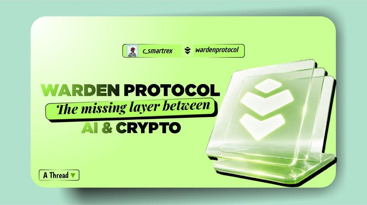 Warden Protocol : The Missing Layer Between AI and Crypto
