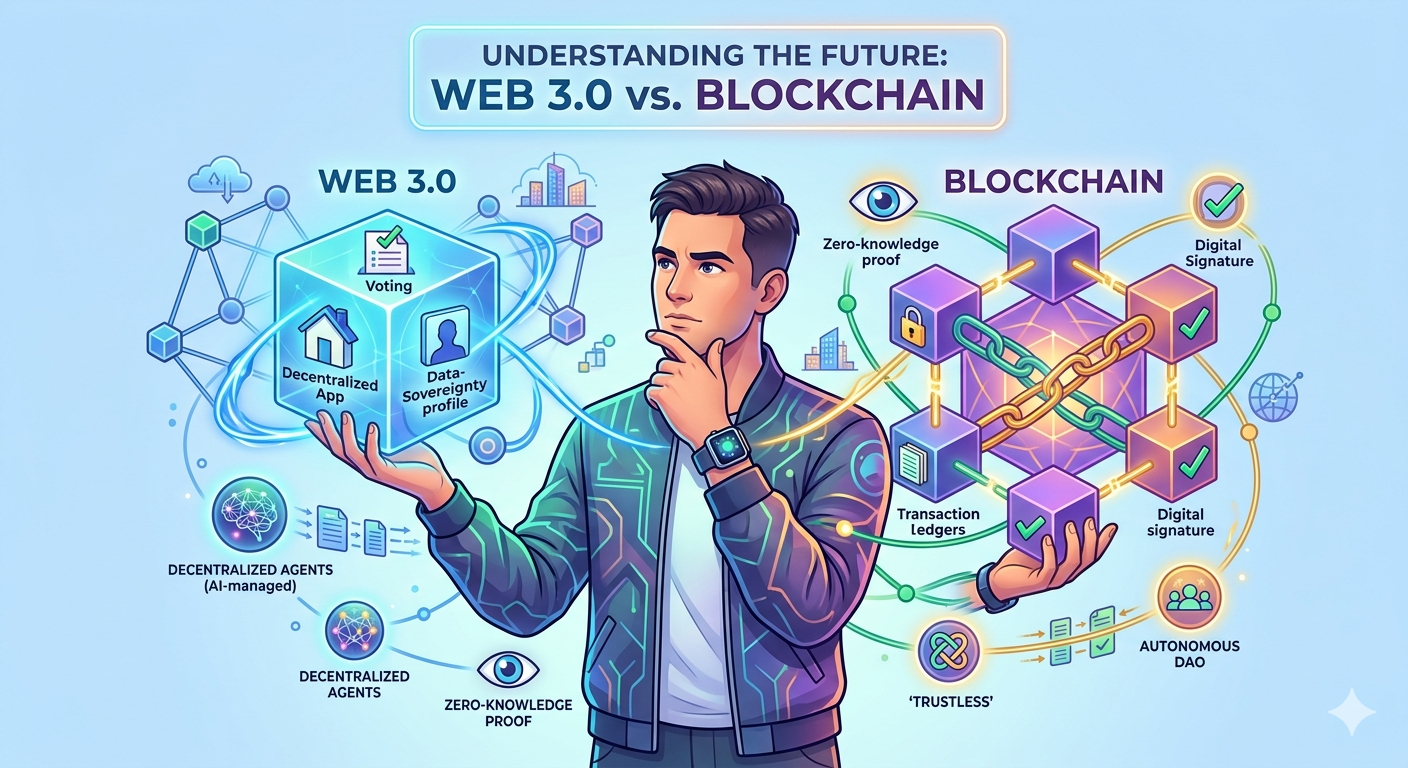 Web 3.0 vs. Blockchain: The Engine vs. The Experience