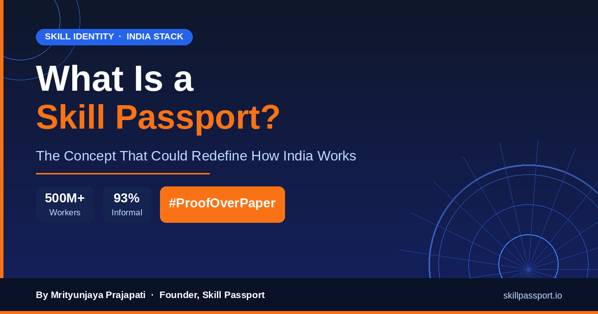 What Is a Skill Passport? The Concept That Could Redefine How India Works