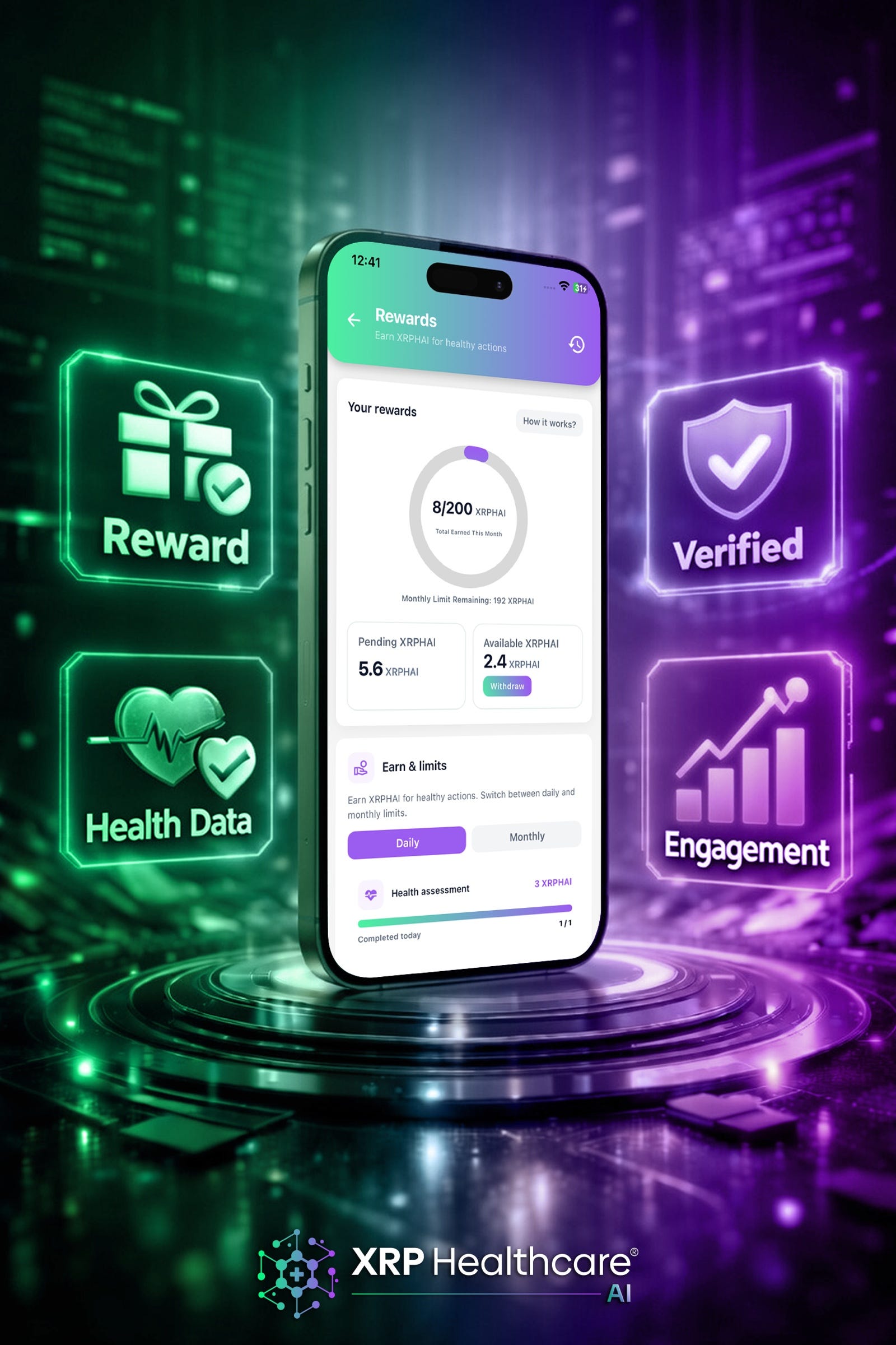 XRPH AI Privacy Explained: Earn Rewards for Healthy Actions Without Sharing Personal Data