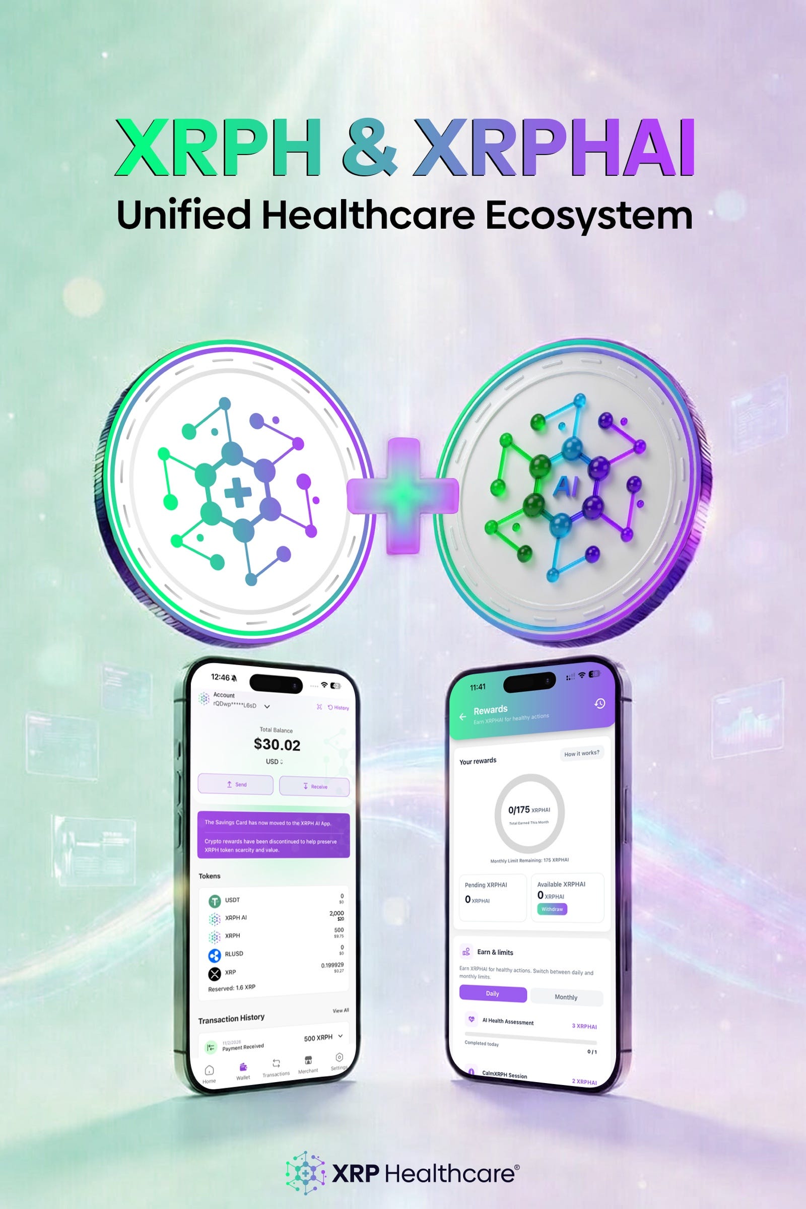 XRPH AI Rewards Explained: How XRPH and XRPHAI Power the XRP Healthcare Ecosystem