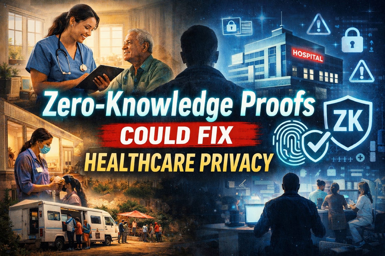 Zero-Knowledge Proofs Why the Future of Healthcare Privacy Will Start Outside Hospitals