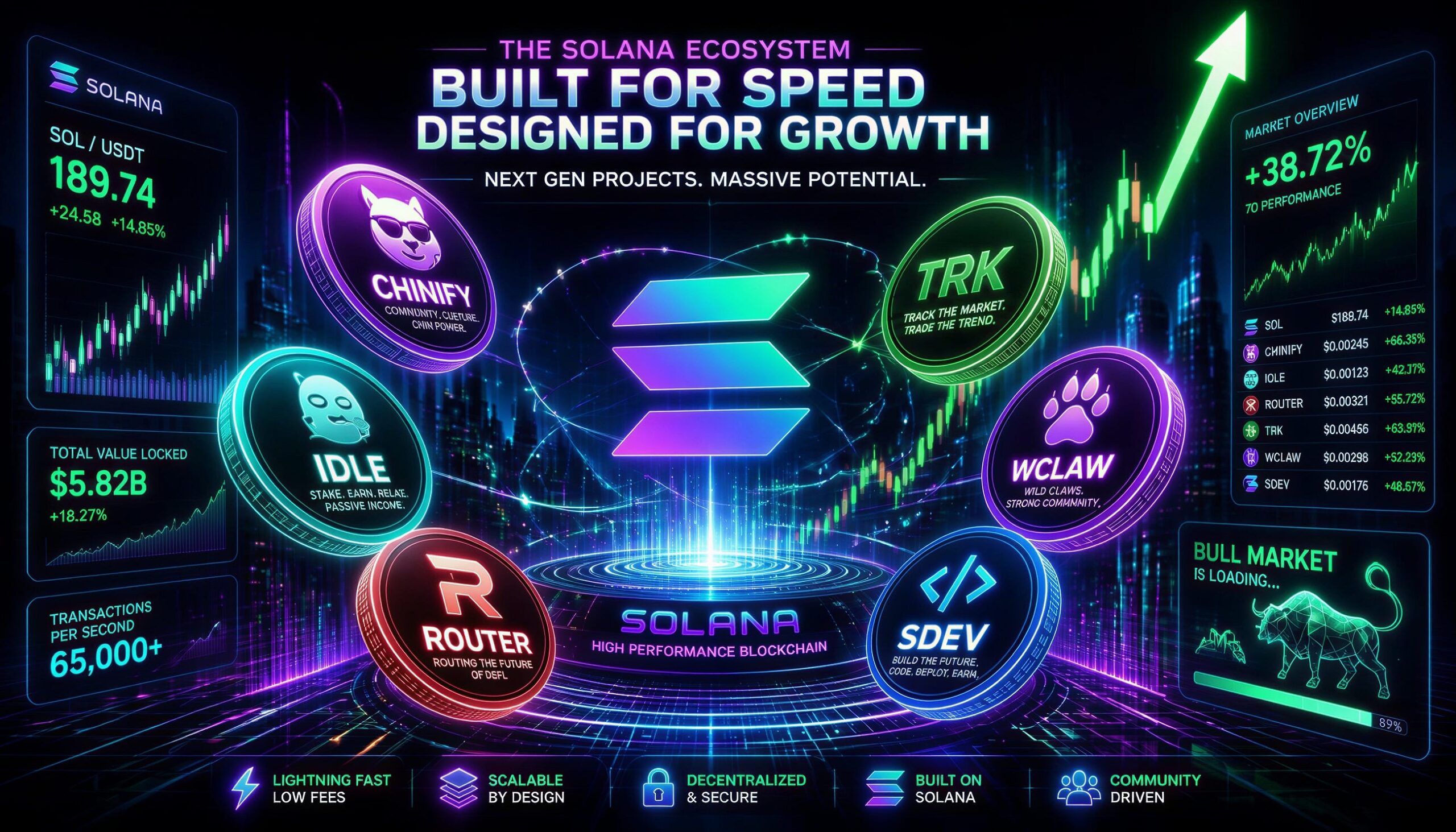 6 New Cryptocurrencies With High Growth Potentialin 2026✨