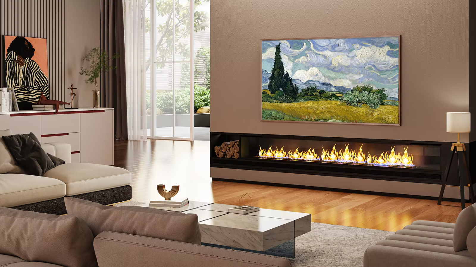 Add the Hisense 55-inch Canvas TV to your gallery wall for $350 less than usual