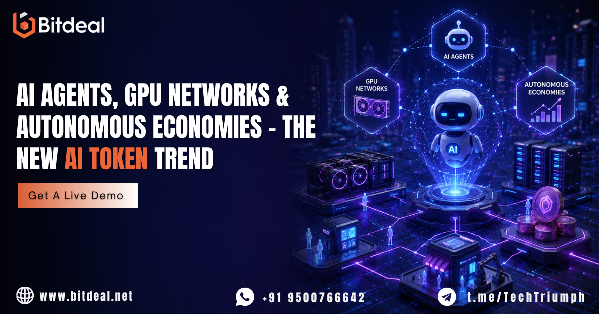 AI Agents, GPU Networks & Autonomous Economies — The New AI Token Trend