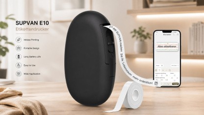 Anzeige: Bluetooth-Etikettendrucker jetzt nur rund 18 Euro bei Amazon