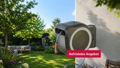 Anzeige: Gardena RollUp L Wand-Schlauchbox nur kurz zum Bestpreis im Angebot