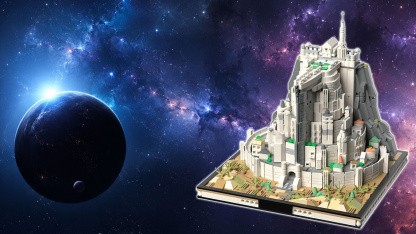 Anzeige: Kompakte Alternative zu Lego Minas Tirith kostet befristet 36 Euro
