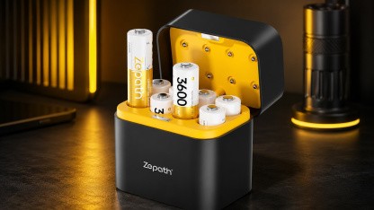 Anzeige: Lithium-AA-Akkus im 8er-Pack mit Ladebox wieder zum Tiefstpreis bei Amazon