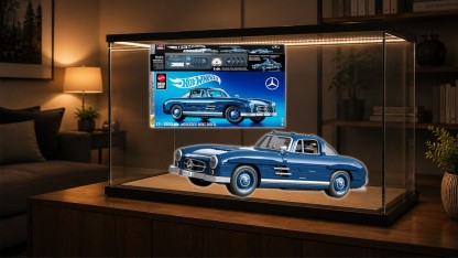 Anzeige: Nur 0,060 Euro/Teil und damit nie günstiger – Mercedes-Flügeltürer 300 SL