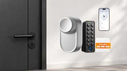 Anzeige: Smartes Türschloss mit Fingerabdruck zum Sparpreis bei Amazon
