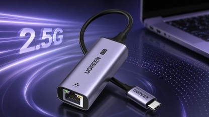 Anzeige: Ugreen 2,5G-LAN-Adapter jetzt nur rund 20 Euro bei Amazon