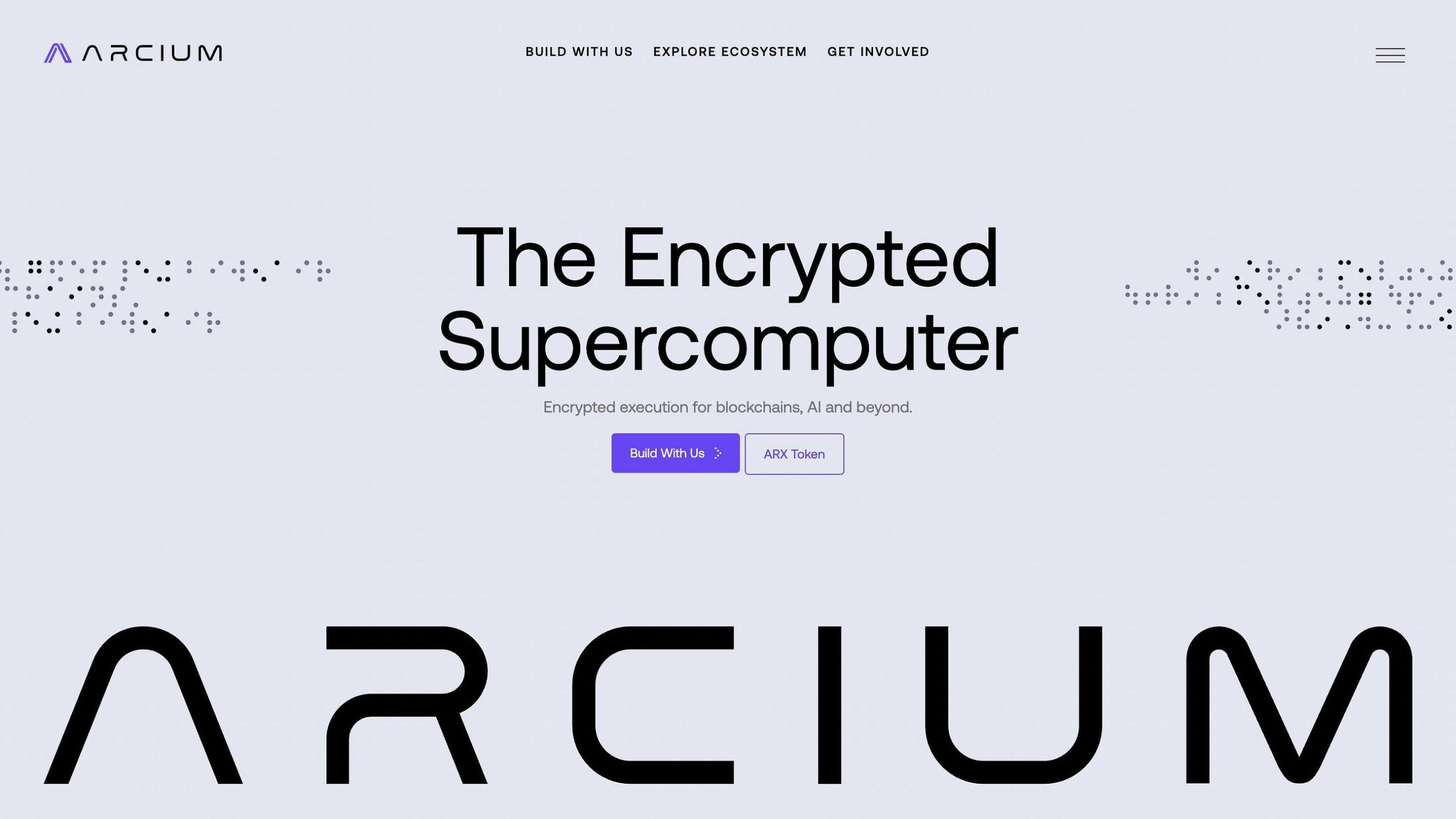 Arcium Highlights: 2025–2026