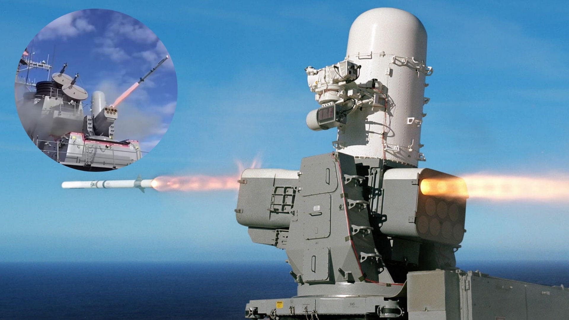 Australia picks US-built 11-missile SeaRAM system for future Mogami frigate fleet