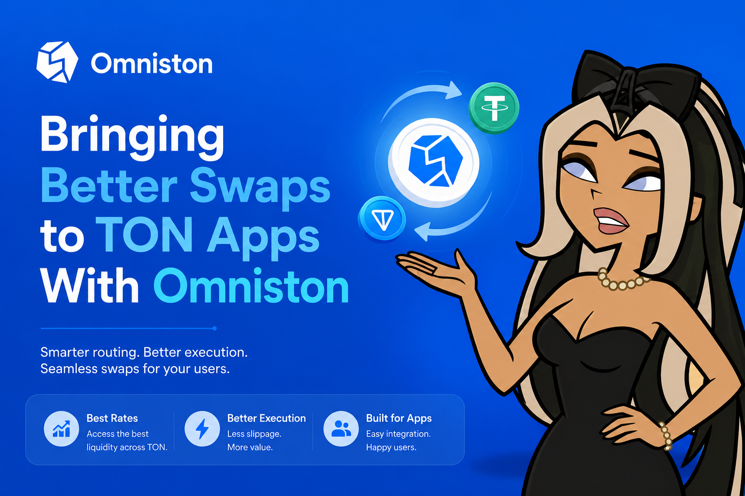 Bringing Better Swaps to TON Apps With Omniston