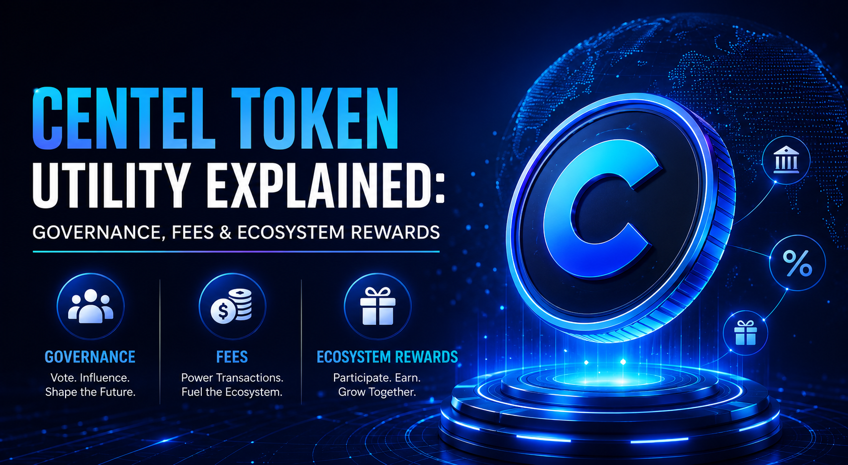 Centel Token Utility Explained: Governance, Fees & Ecosystem Rewards