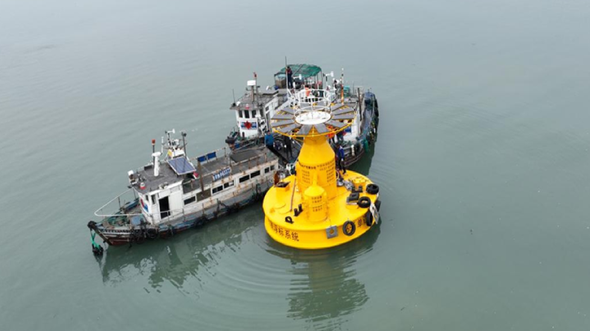 China debuts first-of-its-kind marine buoy replacing WWII-era Western design