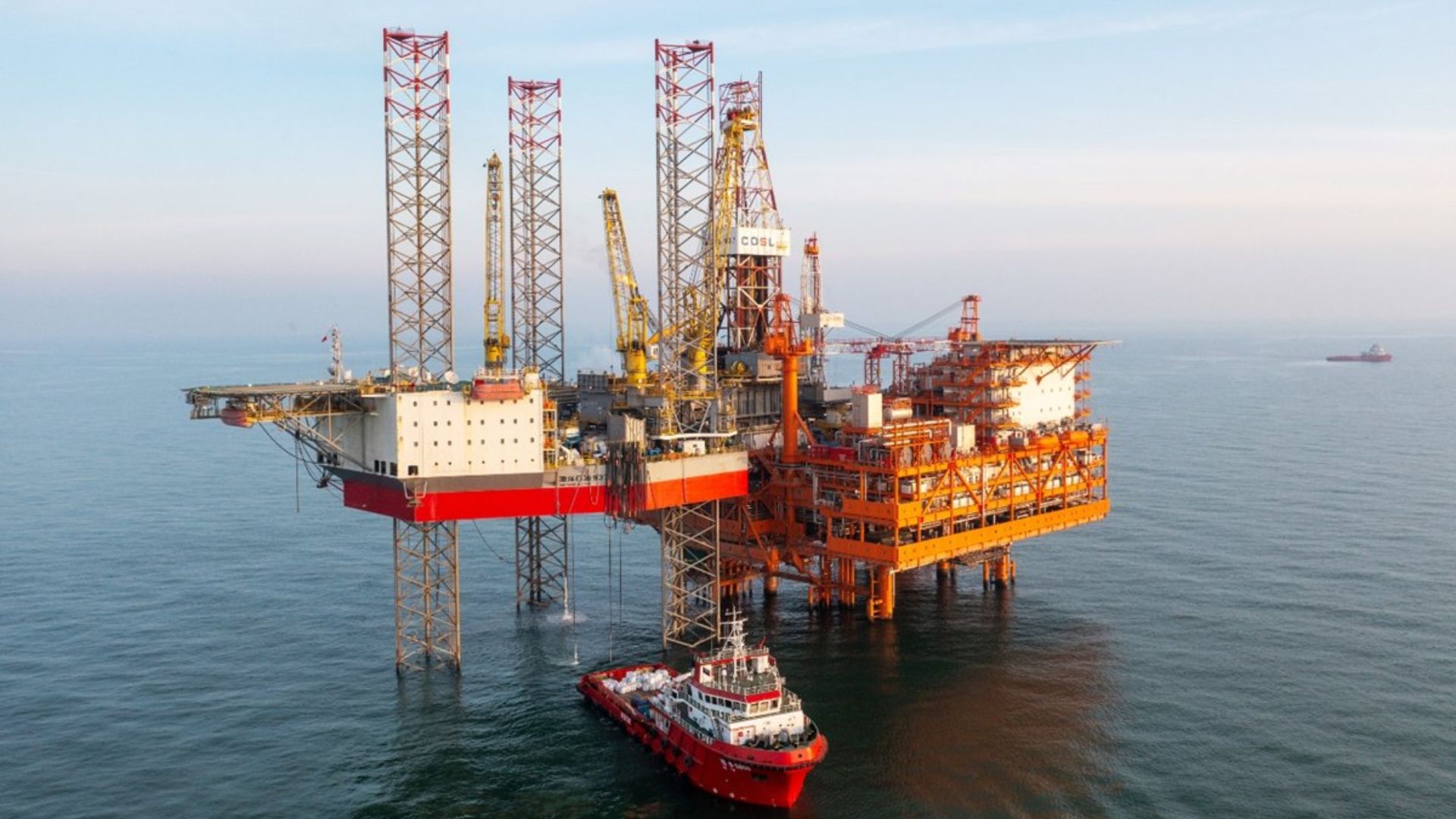 China’s largest offshore shallow oilfield reaches full production in the Bohai Sea