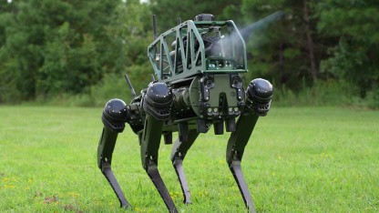 CODiAQ: US-Spezialkräfte testen erstmals bewaffneten Quadrupeden