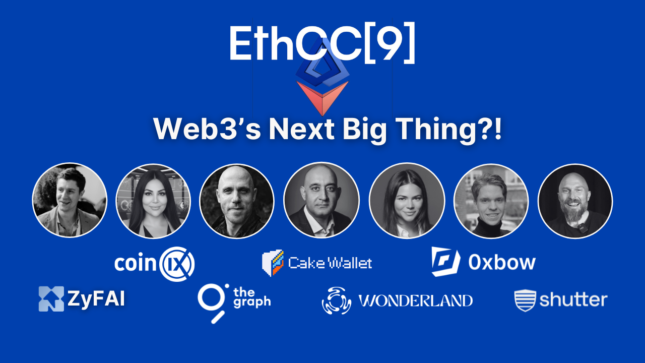 coinIX at EthCC9: Web3’s Next Big Thing