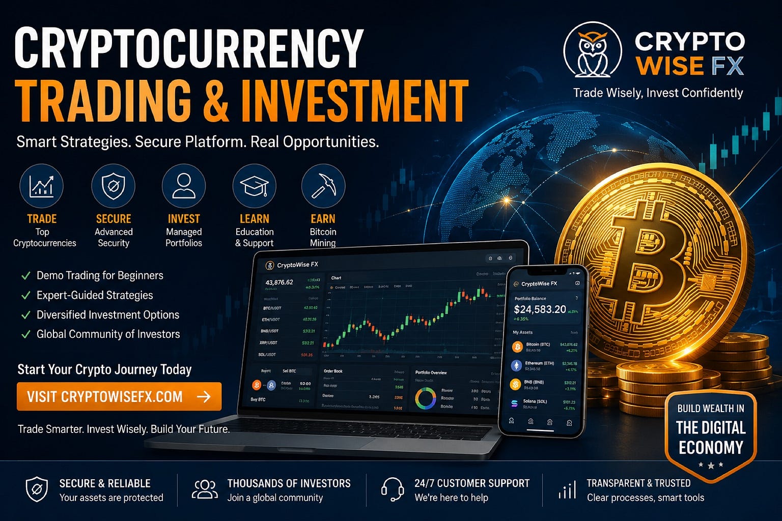 Cryptocurrency Trading and Investment: A Smart Path to Digital Wealth