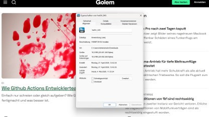 Dateieigenschaften: Microsoft ersetzt Dialogfeld aus Windows-95-Ära