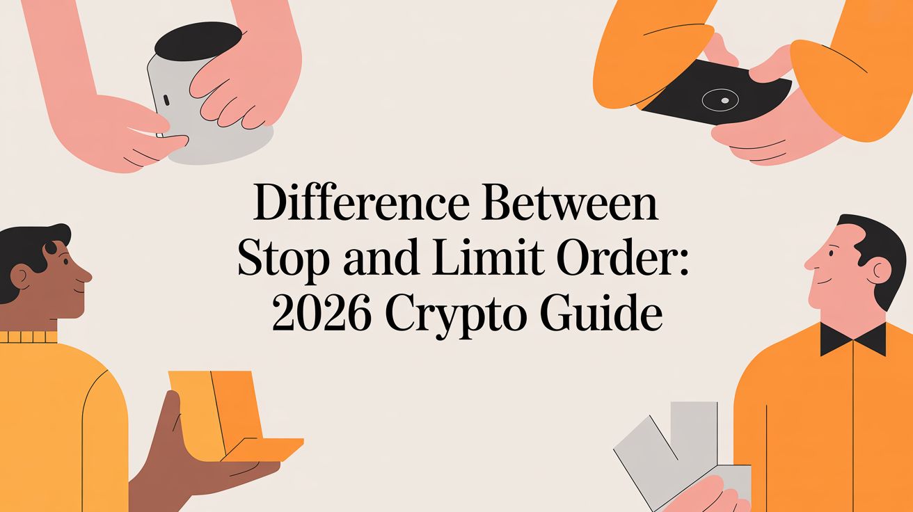 Difference Between Stop and Limit Order: 2026 Crypto Guide