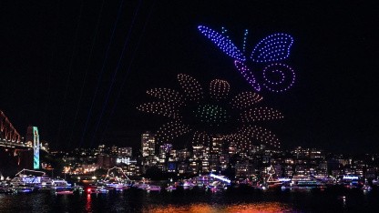 Drohnenshow: 89 Drohnen stürzen bei Lichtshow in Sydney ins Hafenbecken