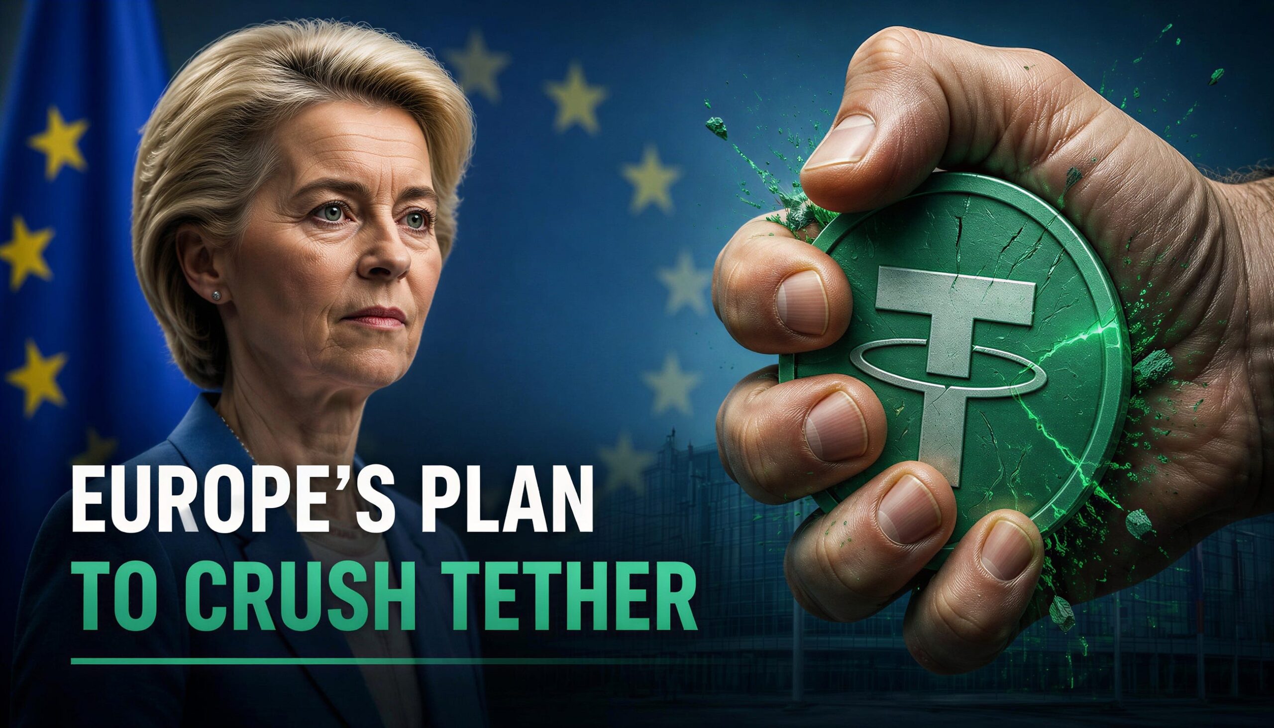 Europe’s Plan to Crush Tether⚠️