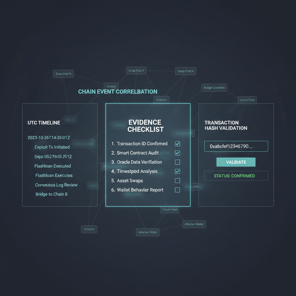 Evidence Integrity in Crypto Incident Reviews: A Practical Checklist