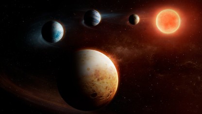 Exoplaneten: Gesteinsplanet entdeckt, wo es ihn gar nicht geben sollte