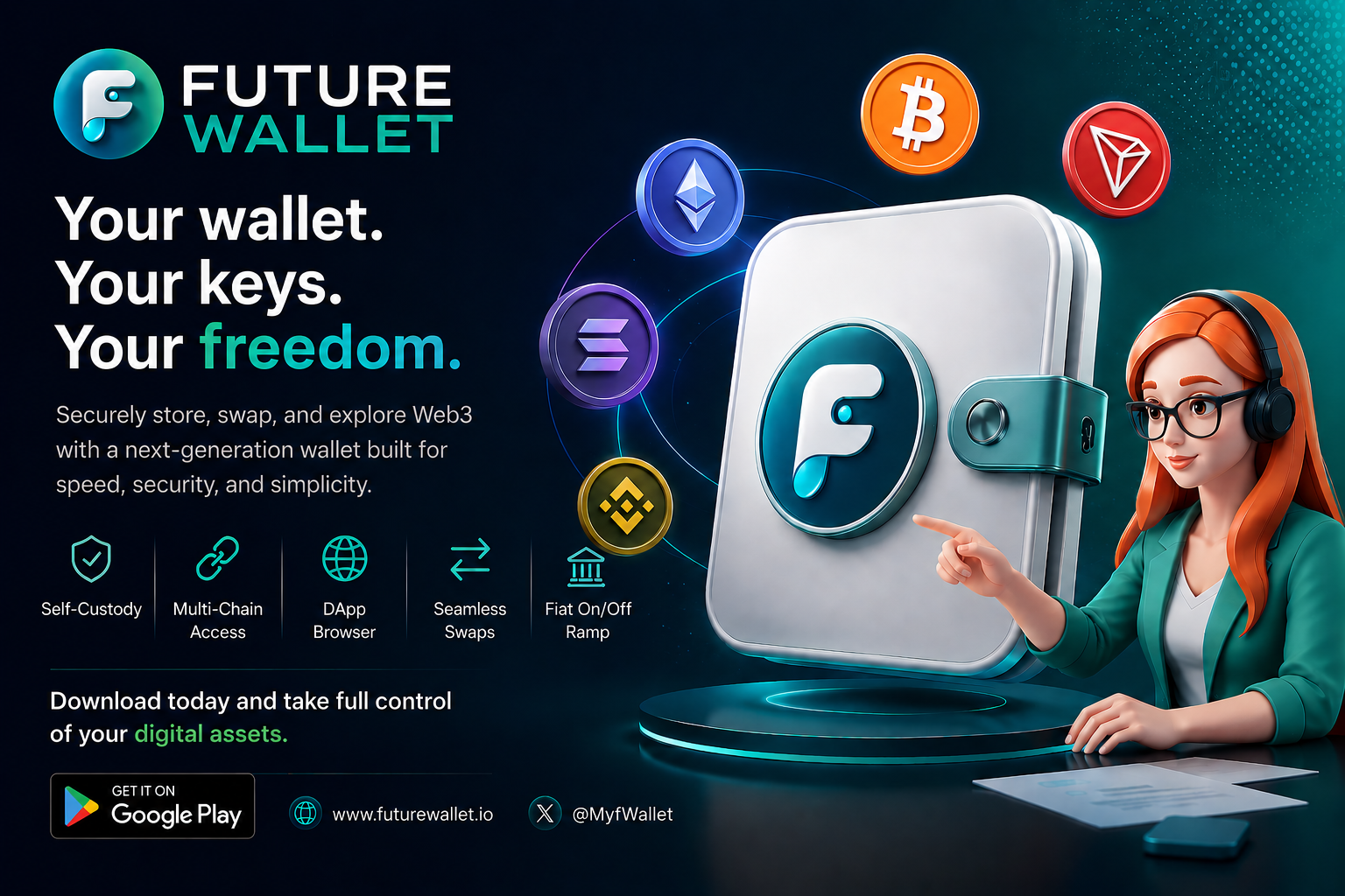 Future Wallet — The Next Generation of Web3 Freedom.