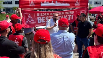 Gegen Schließung: Streik legt IT-Unternehmen Avnet Logistics bei München lahm