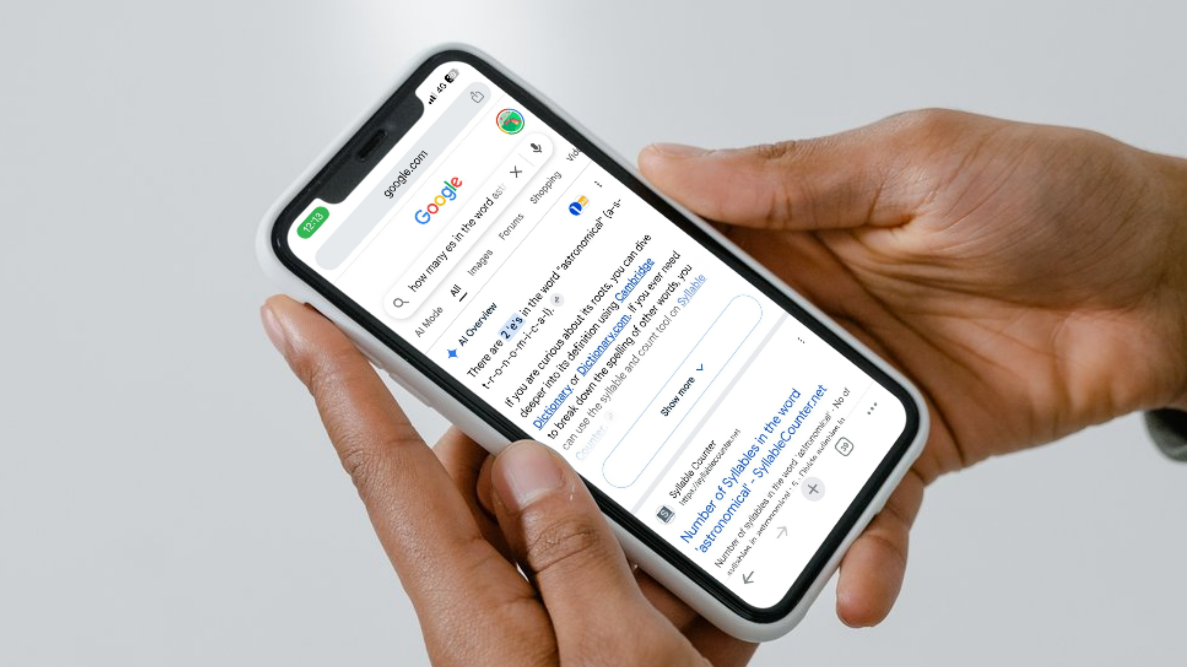 Googles AI Overview still cant spell, and the internet is very aware of it