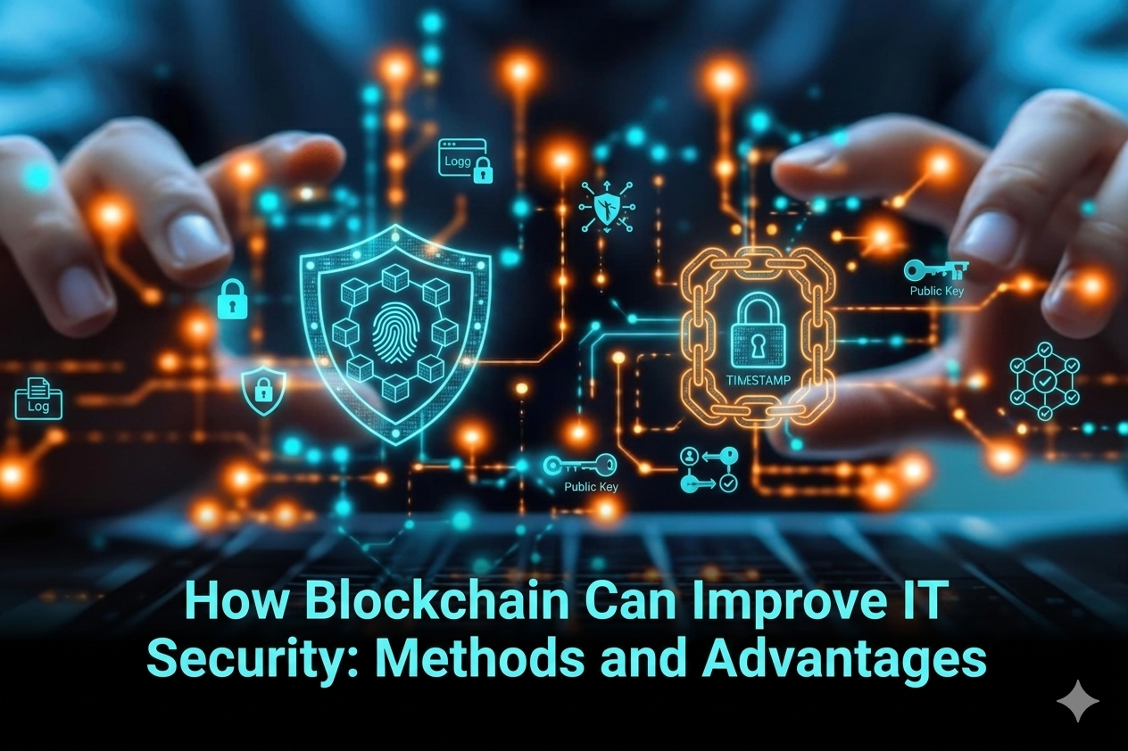How Blockchain Can Improve IT Security: Methods and Advantages
