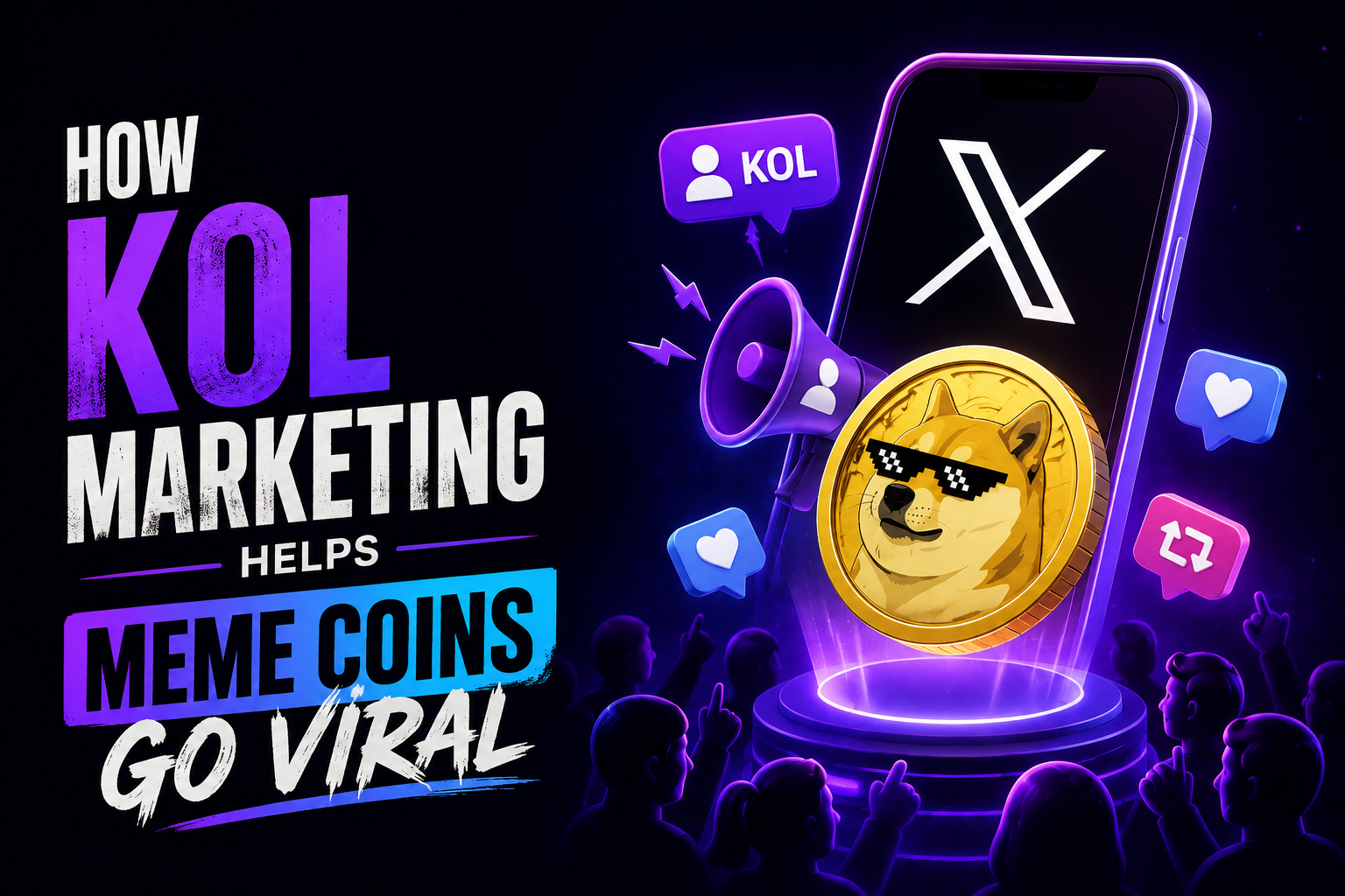 How KOL Marketing Helps Meme Coins Go Viral