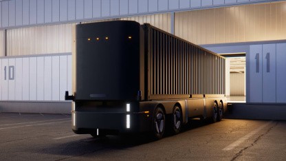 Humble Hauler: Lkw ohne Führerhaus und Fahrer soll Container transportieren