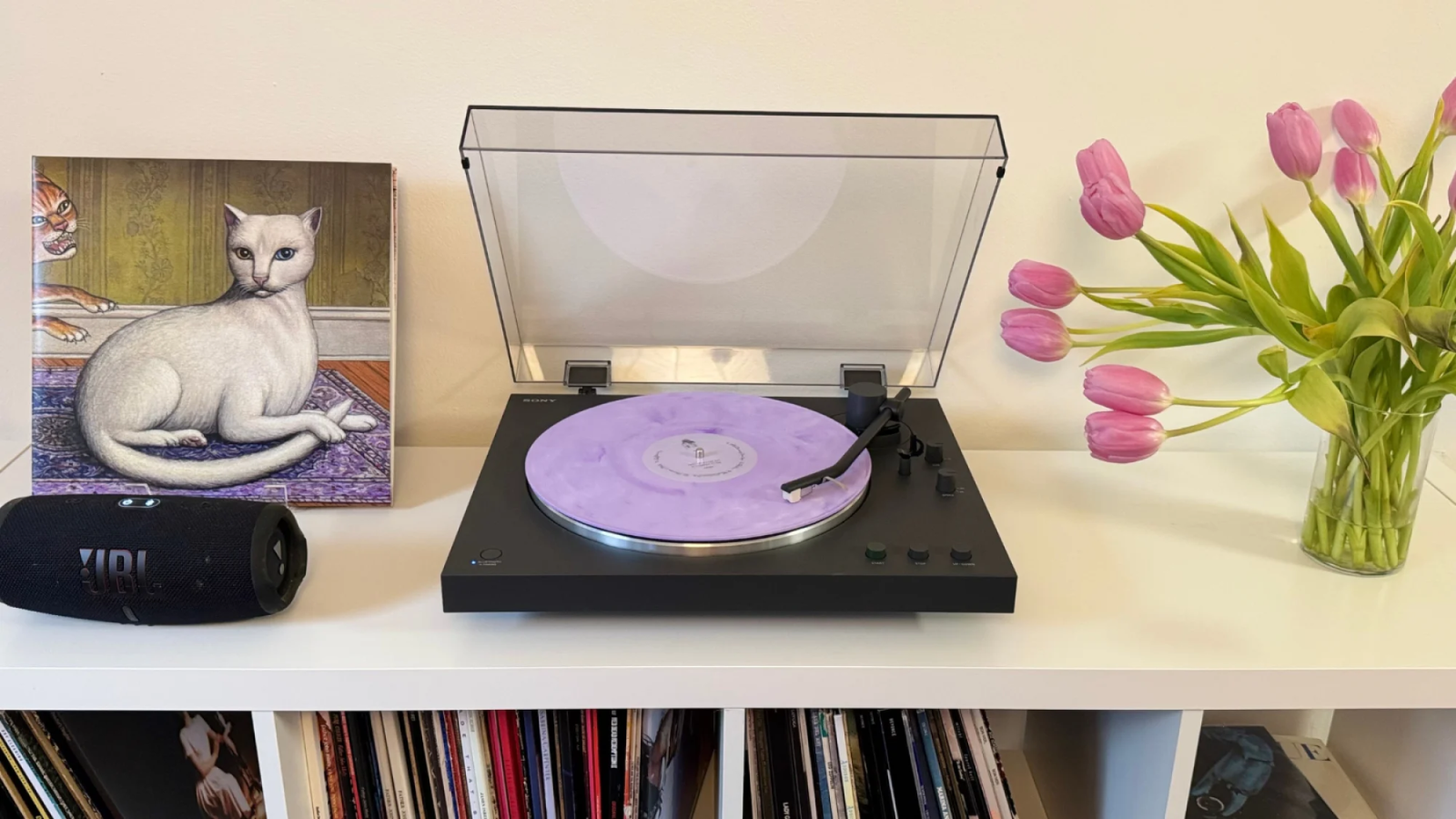 I highly recommend Sonys new PS-LX3BT turntable for beginners — its on sale for its lowest-ever price