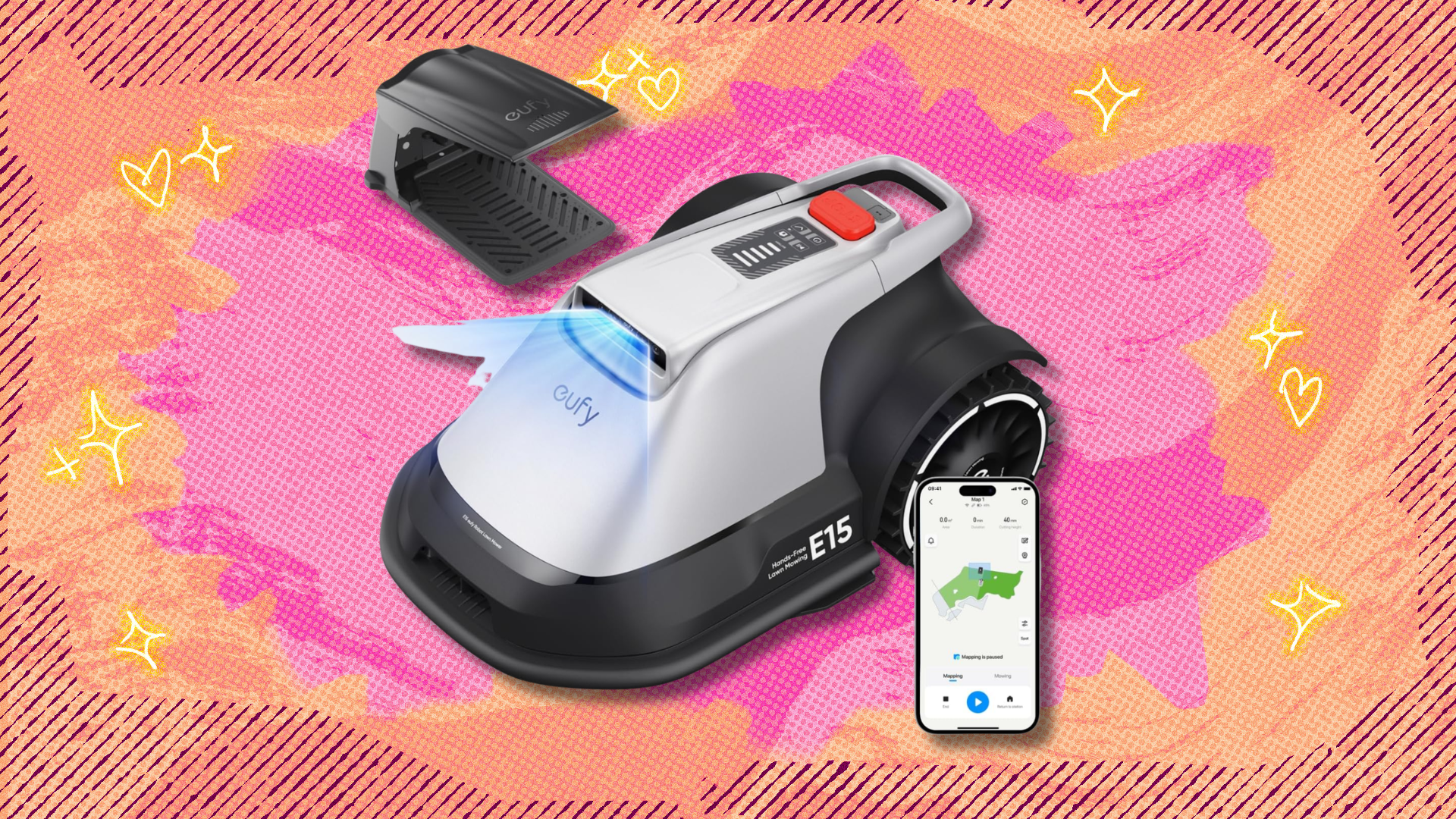 Keep your lawn neat and tidy with the Eufy Robot Lawn Mower E15 for its lowest price yet