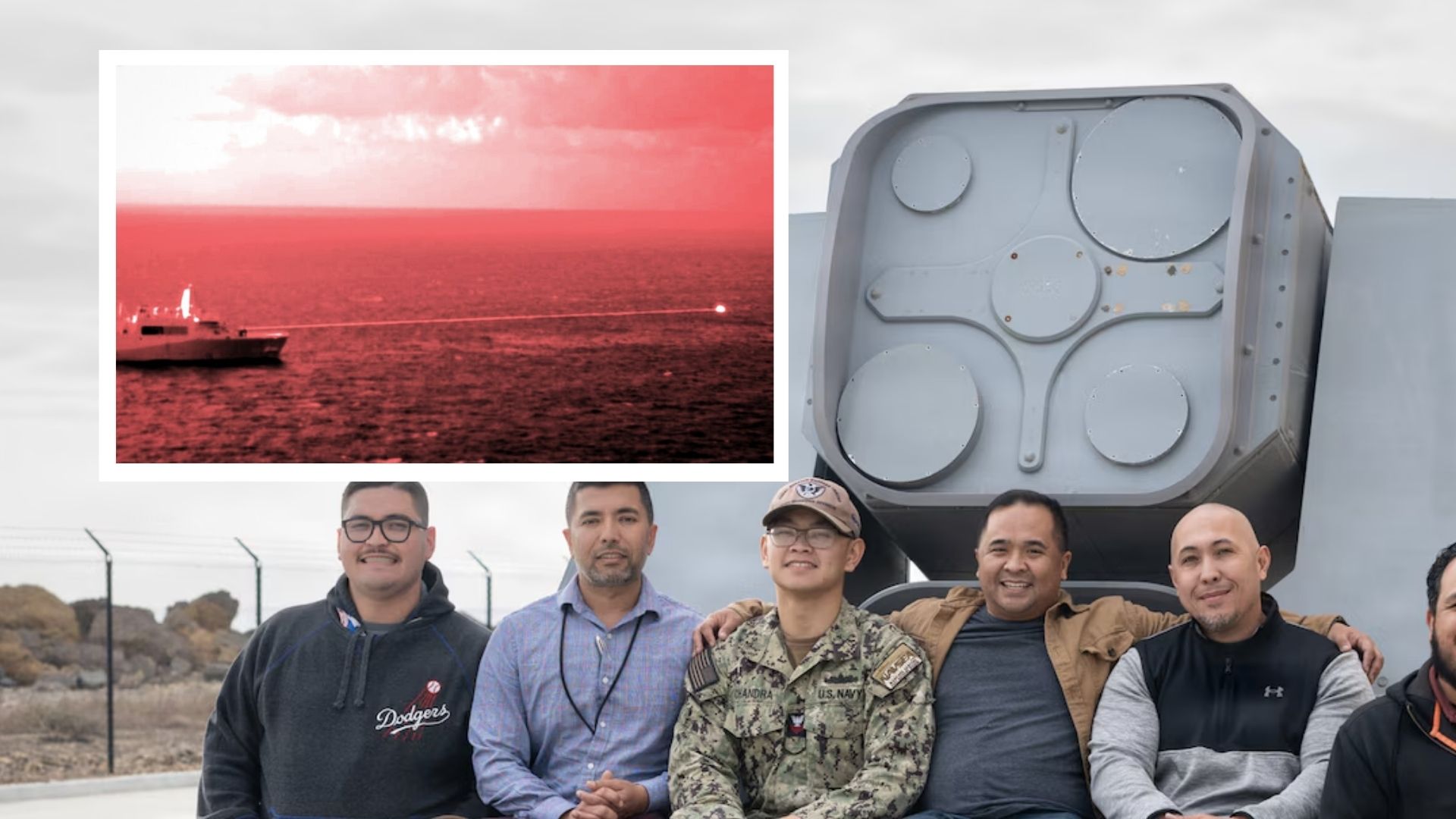 Laser energy weapon training begins for US Navy to effectively blind unmanned aerial threats