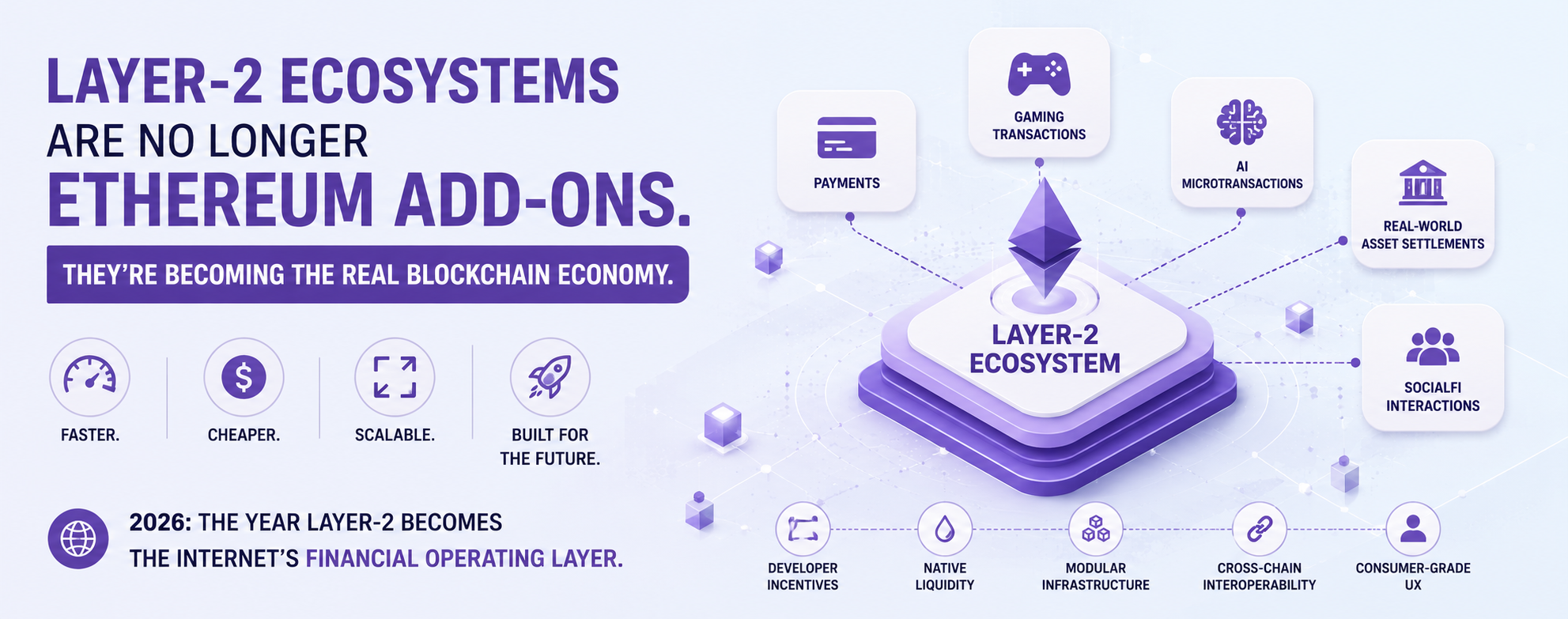 Layer-2 Scaling Ecosystems: The Infrastructure Powering Blockchain’s Next Billion Users