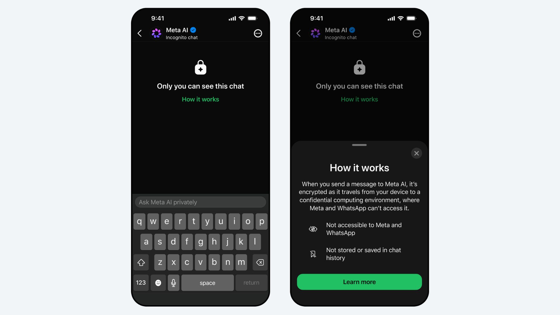 Mark Zuckerberg announces ‘completely private’ encrypted Meta AI chat