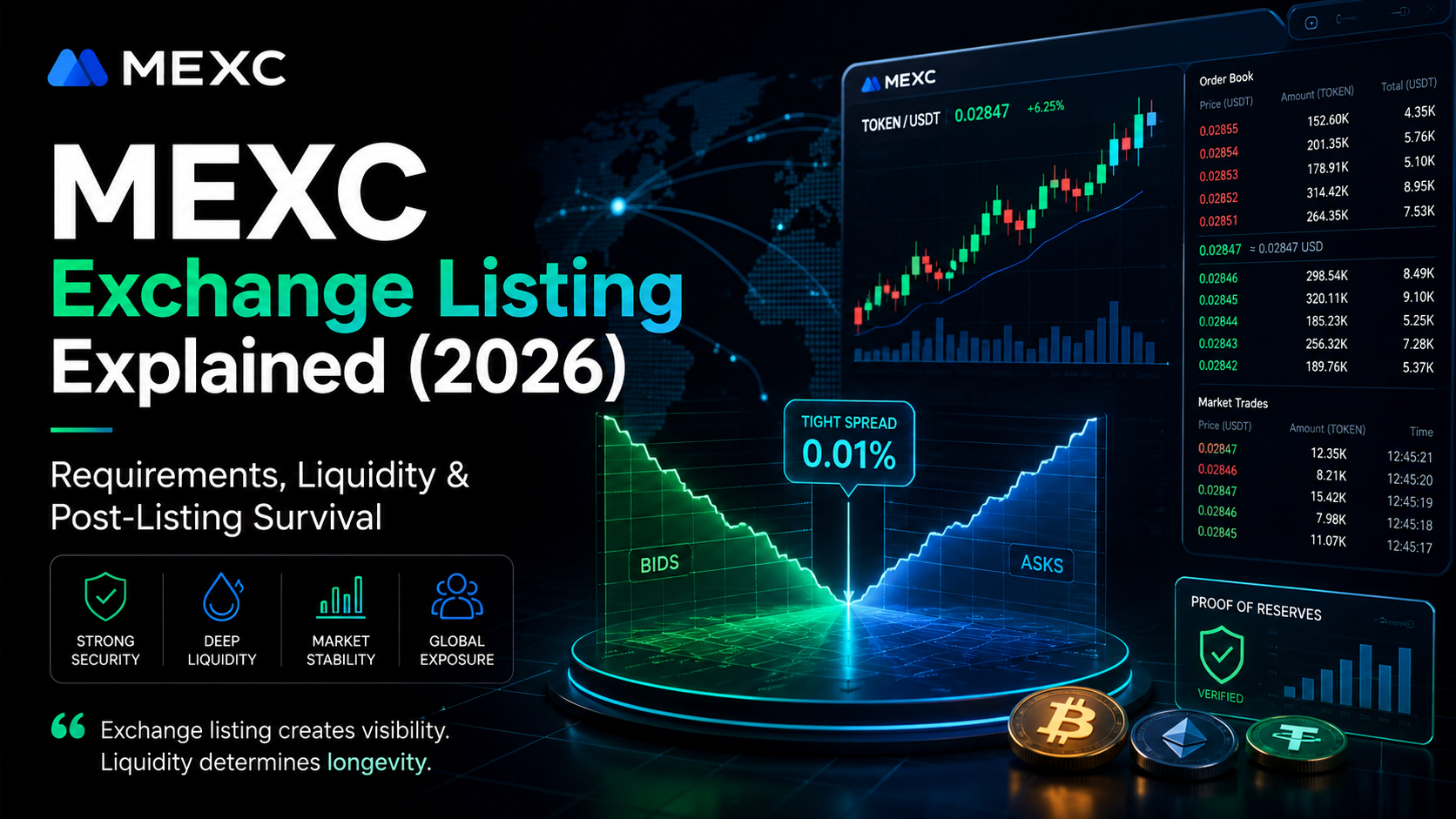 MEXC Exchange Listing Explained (2026): Requirements, Liquidity & Why Most Projects Struggle After…