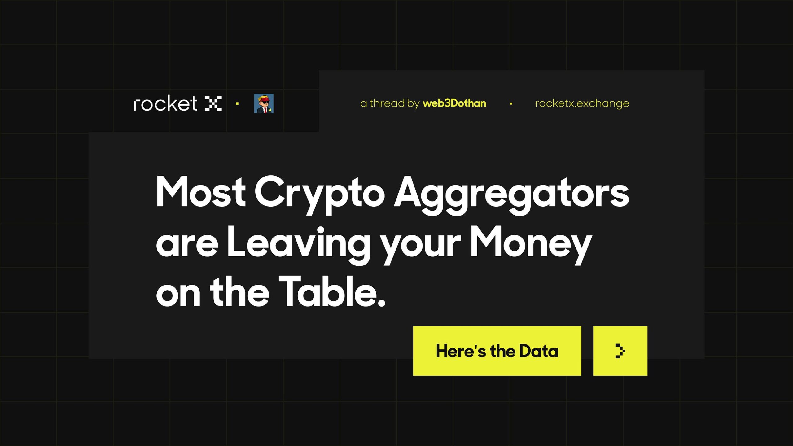 Most swap aggregators are leaving your money on the table.